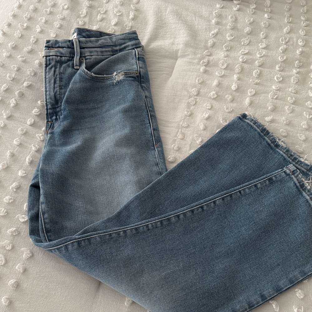 Good American Cropped Denim